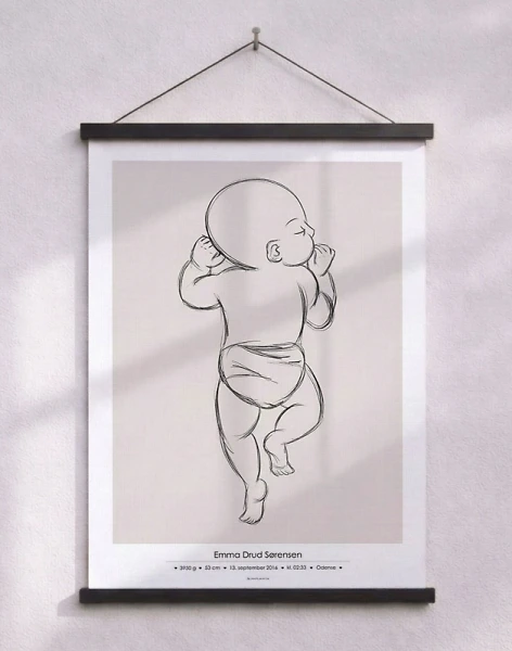 Födelseposter i storlek 1:1 - nr 5