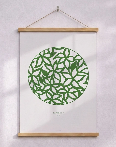 Papercut affisch no. 3