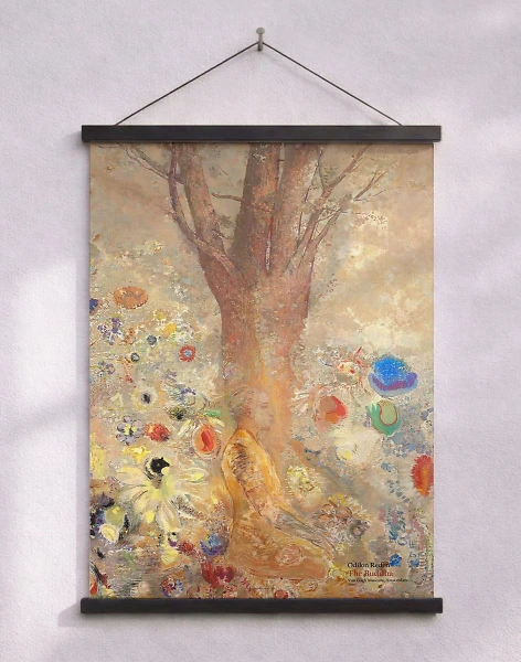 Odilon Redon - The Buddha