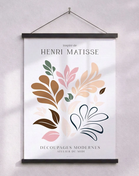 Henri Matisse affisch - Atelier du Midi