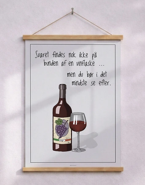 Vinaffisch - Svaret finns