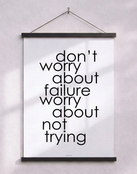 Don't worry about poster