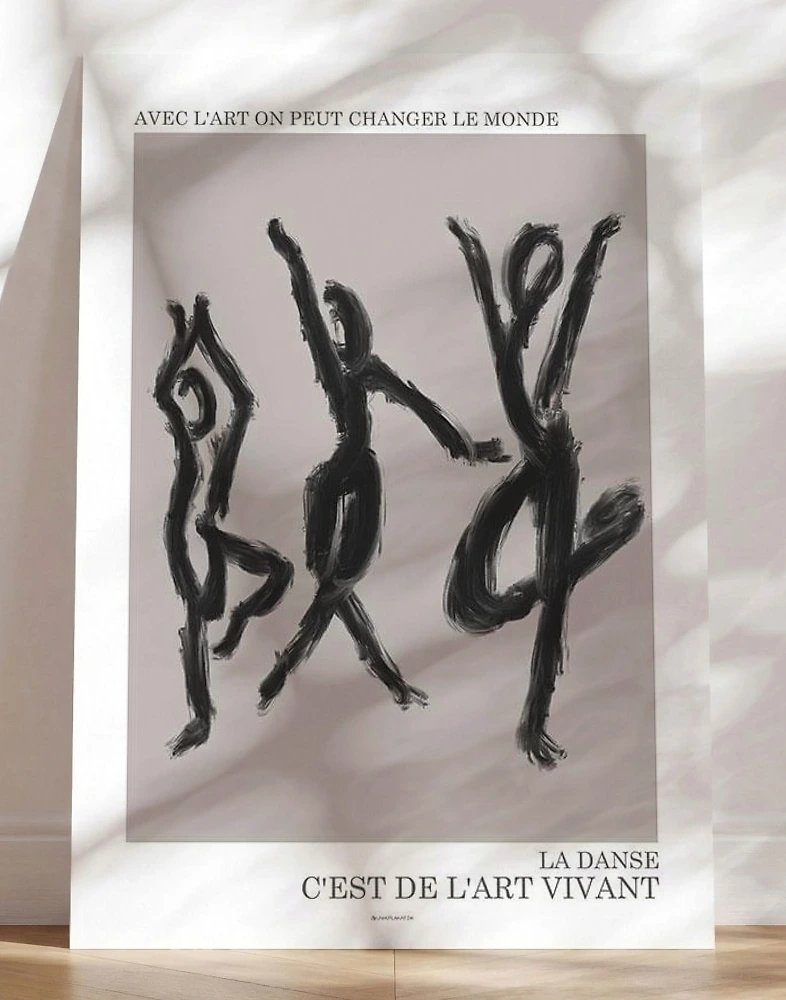 Konstposter - Dansens konst