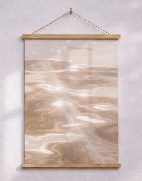 Grafisk affisch - Golden Surface