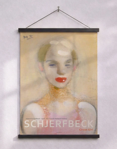 Helene Schjerfbeck - Circus Girl affisch